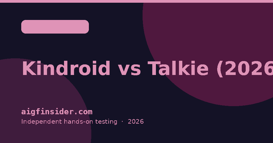 Kindroid vs Talkie (2026): Deep Memory or Voice-First Chat? 2 Kindroid vs Talkie (2026): Deep Memory or Voice-First Chat?